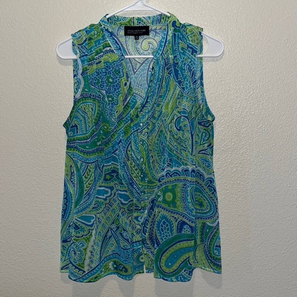 Jones New York P.M. sleeveless blouse